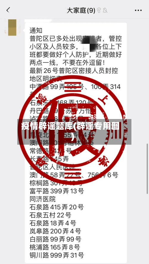 疫情辟谣题库(辟谣专用图)-第2张图片
