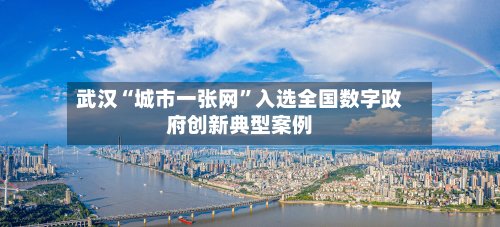 武汉“城市一张网”入选全国数字政府创新典型案例-第2张图片
