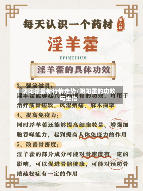 阴阳藿最新行情走势/阴阳霍的功效与主治-第1张图片