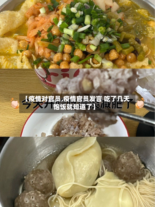 【疫情对官员,疫情官员发言 吃了几天饱饭就知道了】-第2张图片