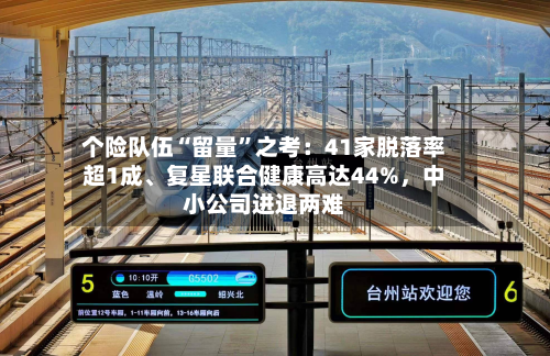 个险队伍“留量”之考：41家脱落率超1成	、复星联合健康高达44%，中小公司进退两难-第1张图片
