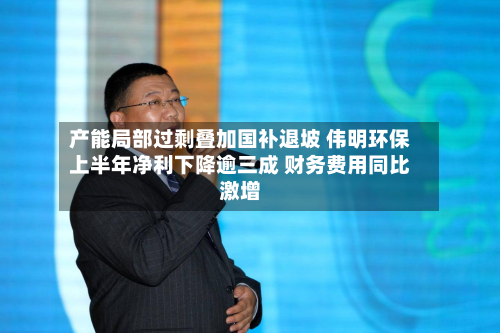 产能局部过剩叠加国补退坡 伟明环保上半年净利下降逾三成 财务费用同比激增-第3张图片