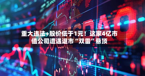 重大违法+股价低于1元！这家4亿市值公司遭遇退市“双雷”悬顶-第2张图片