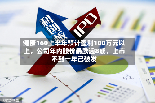 健康160上半年预计盈利100万元以上，公司年内股价暴跌逾8成，上市不到一年已破发-第1张图片