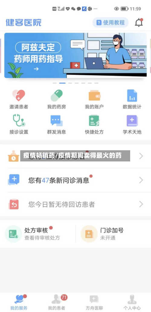 疫情畅销药/疫情期间卖得最火的药-第1张图片