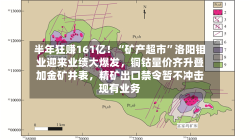 半年狂赚161亿！“矿产超市	”洛阳钼业迎来业绩大爆发，铜钴量价齐升叠加金矿并表	，精矿出口禁令暂不冲击现有业务-第1张图片