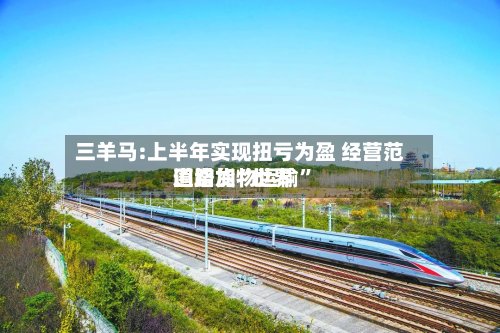 三羊马:上半年实现扭亏为盈 经营范围增加“世界道路货物运输	”-第1张图片