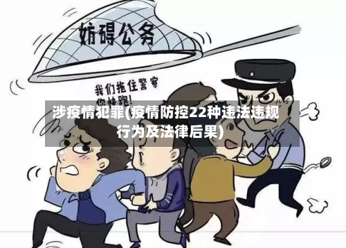 涉疫情犯罪(疫情防控22种违法违规行为及法律后果)-第1张图片