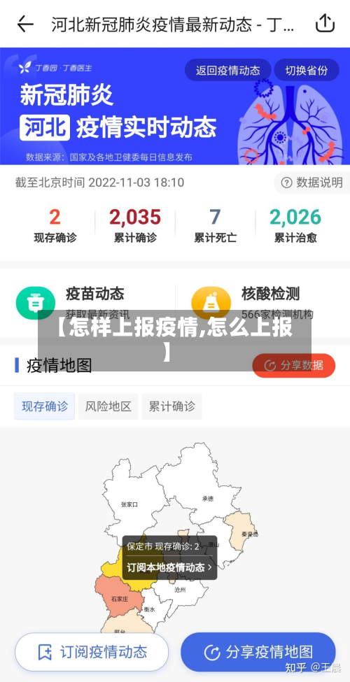 【怎样上报疫情,怎么上报】-第1张图片