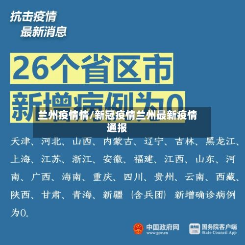 兰州疫情情/新冠疫情兰州最新疫情通报-第3张图片