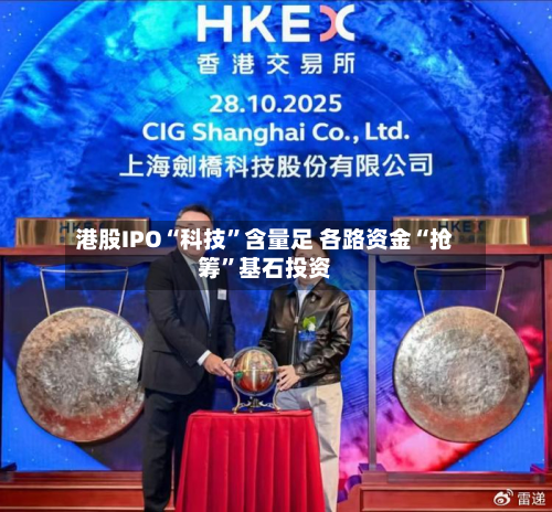 港股IPO“科技	”含量足 各路资金“抢筹”基石投资-第1张图片