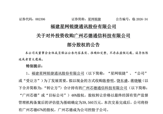 溢价165%！002396，拟收购光通信“小巨人	”46%股权	，8月以来股价大涨超32%