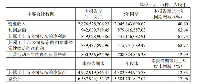 端侧AI SoC龙头	，净利润增长超60%